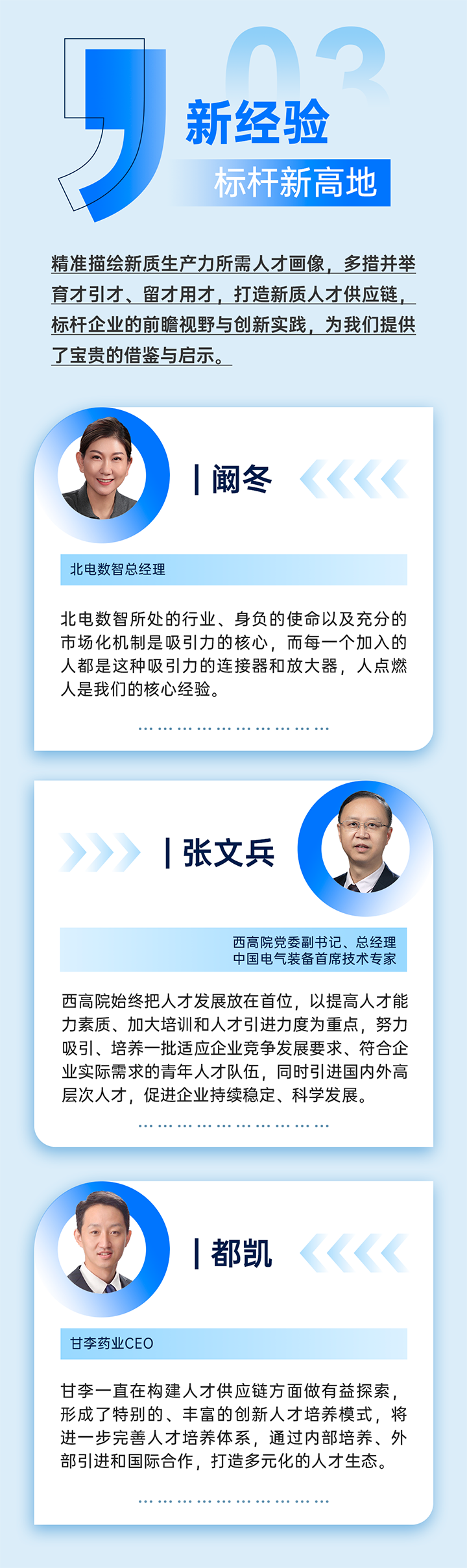 作为新质生产力领域代表的央国企、科研院所、标杆民营企业及人力资源服务业如何加快构建新质生产力人才供应链